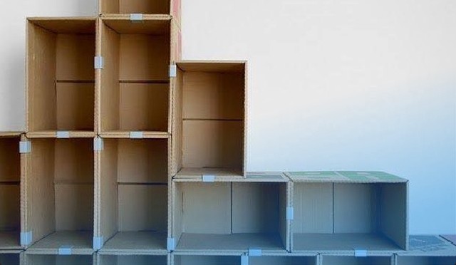 Cara Membuat Rak Sepatu dari Kardus