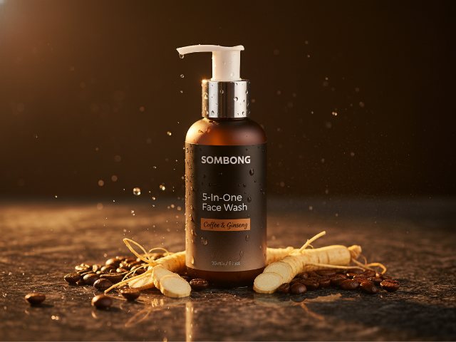 Hasil Cek Kode (90)NA18231205436 dan Izin BPOM Lengkap 1 Sombong 5-In-One Face Wash With Coffee & Ginseng